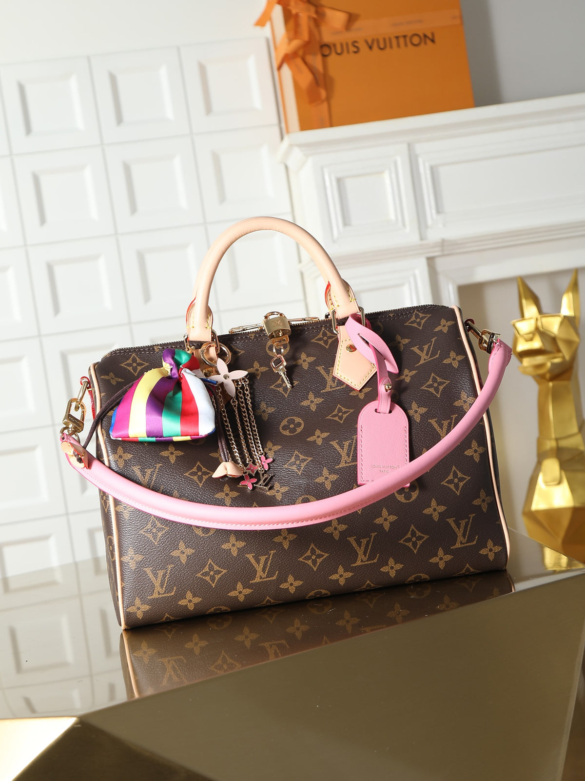 Louis Vuitton Speedy Soft 30 Boho